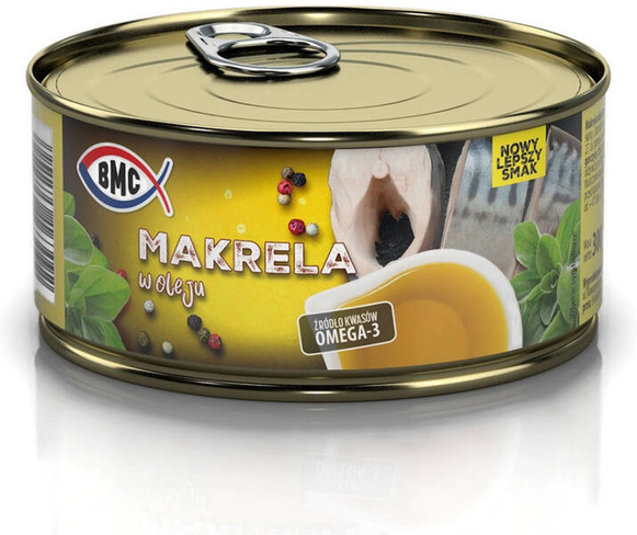 Makrela w oleju / 300g / BMC