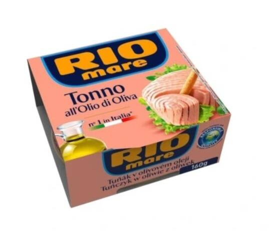 Tuńczyk w oliwie z oliwek 160g - Rio Mare