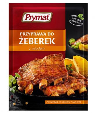 Przyprawa do żeberek z miodem / 20g Prymat