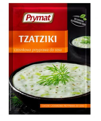 Tzatziki czosnkowa przyprawa do sosu / 20g Prymat