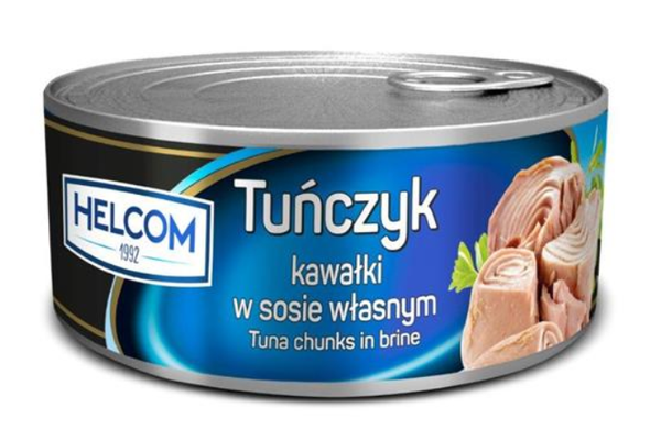 Tuńczyk kawałki w sosie własnym Helcom / 170g