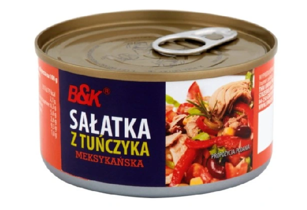 Sałatka z tuńczyka meksykańska - 185g -  B&K