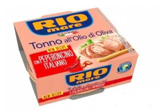 Tuńczyk w oliwie z oliwek z chilli 130g - Rio Mare