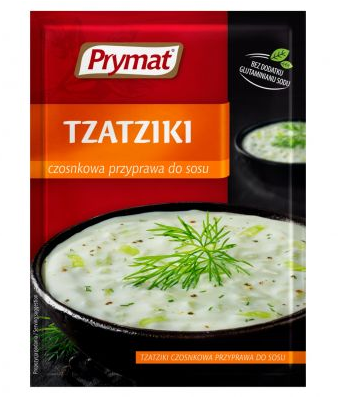 Tzatziki czosnkowa przyprawa do sosu / 20g Prymat